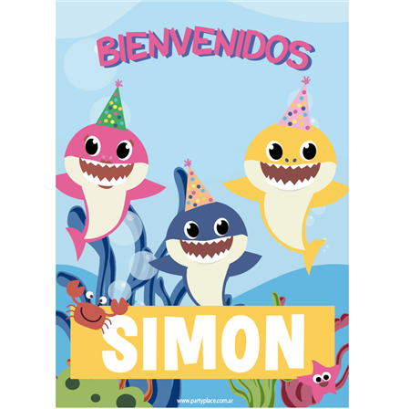Afiche Pers. Baby Shark